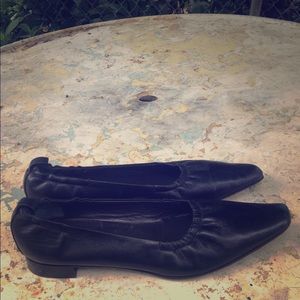 Jil Sander Black Flats